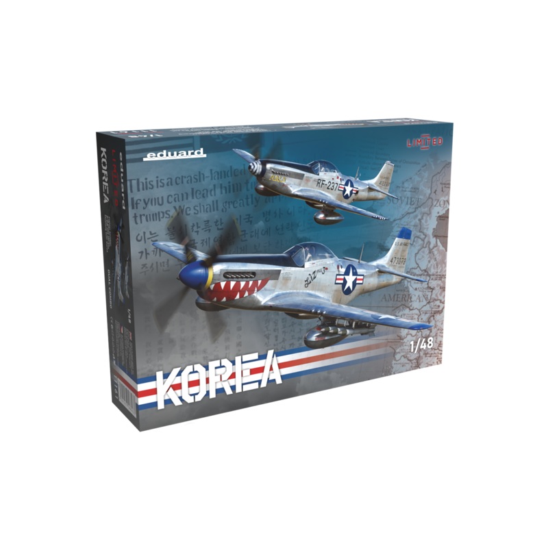 1/48 P-51 Korea Dual Combo Limited Edition Plastic Model Kit