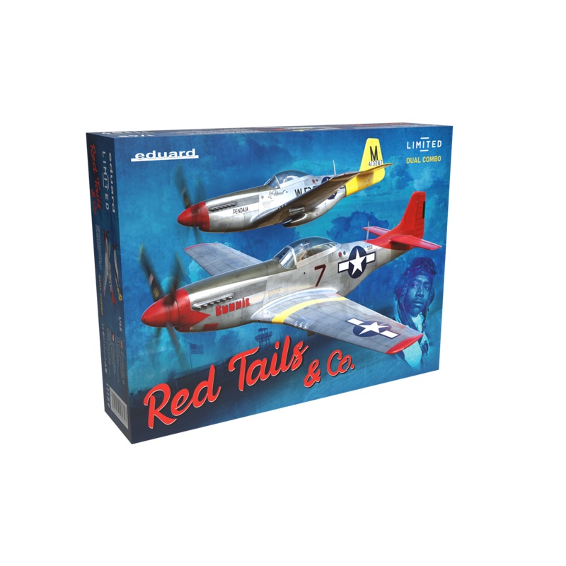 1/48 Red Tails & Co. Dual Combo Plastic Model Kit