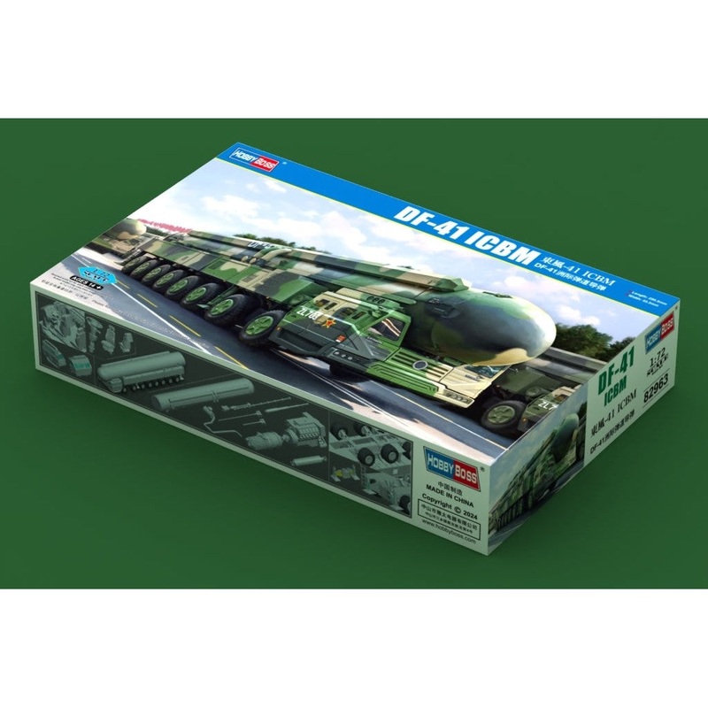 1/72 DF-41 ICBM Plastic Model Kit