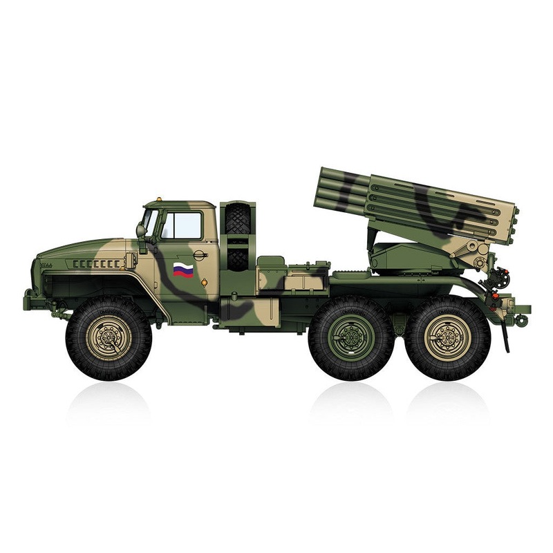 1/72 Russian BM-21 Grad Late Version Plastic Model Kit