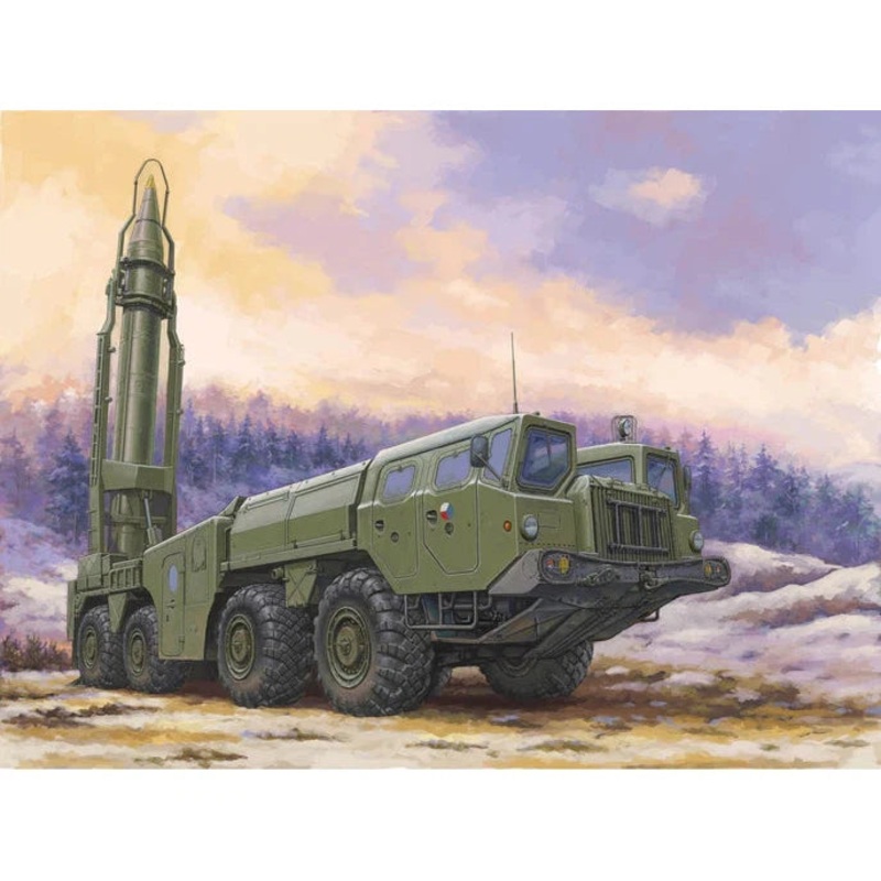1/72 Soviet (9P117M1) Launcher with R17 Rocket 9K72 Missile Complex “Elbrus” Scud B