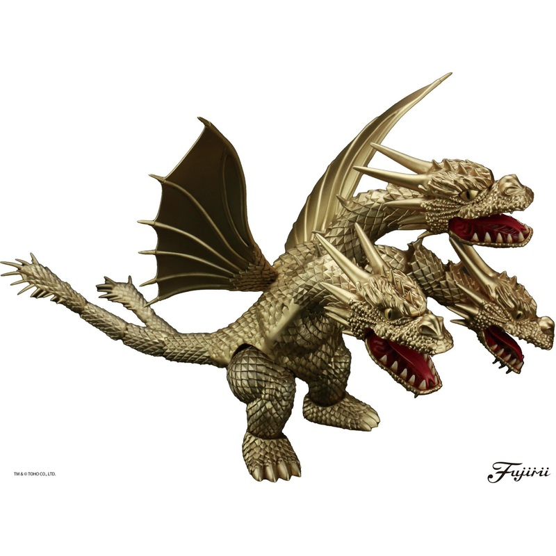 Chibimaru King Ghidorah (1991) 70th Anniversary Version (Qstyle G-401) Plastic Model Kit