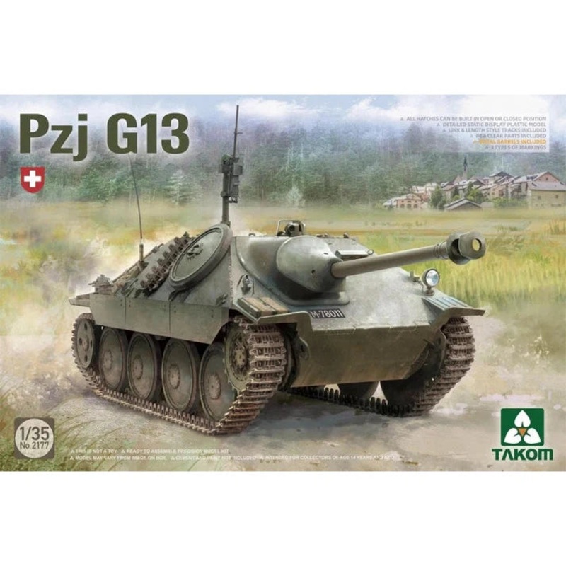 1/35 Pzj G13 Plastic Model Kit