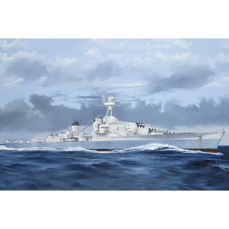 1/350 French Light Cruiser Georges Leygues Plastic Model Kit