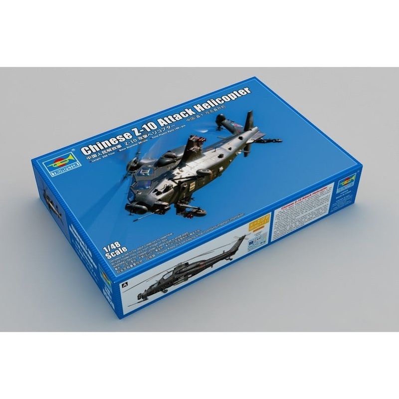 1/48 Chinese Z-10 Attack Helicopter Plastic Model Kit