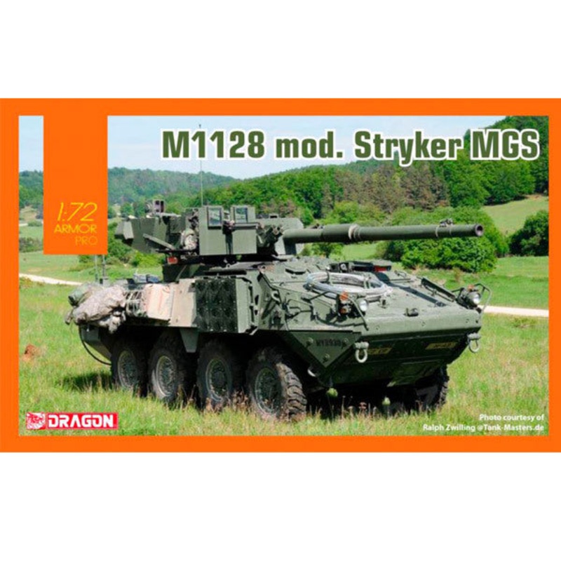 1/72 M1128 Mod. Stryker MGS Plastic Model Kit