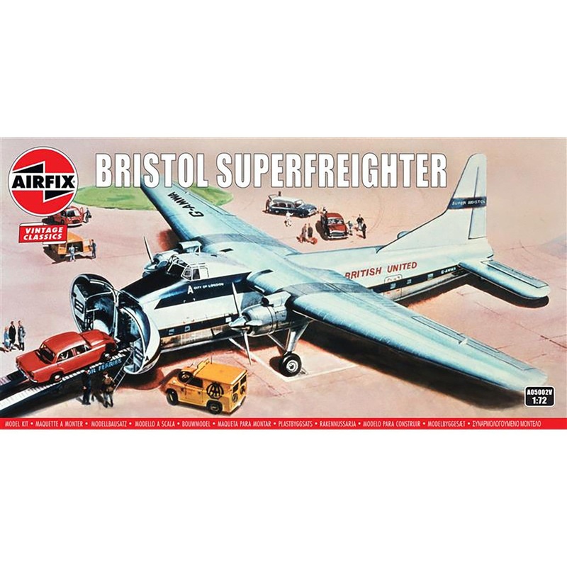 1/72 Vintage Classic Bristol Superfreighter Model Kit