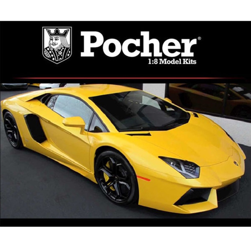 1/8 Lamborghini Aventador LP 700-4 Giallo Orion – Yellow