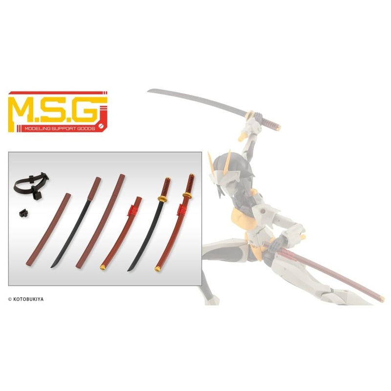 M.S.G Weapon Unit56 Japanese Sword2 Blacksword