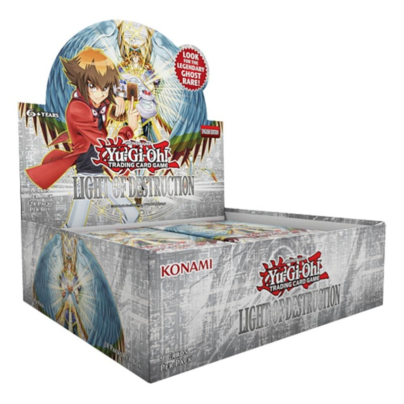 Yugioh – Light of Destruction Unlimited Reprint Booster Display
