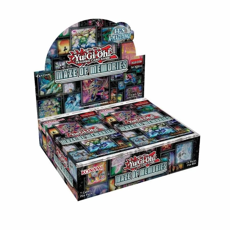 Yugioh – Maze of Memories Booster Display