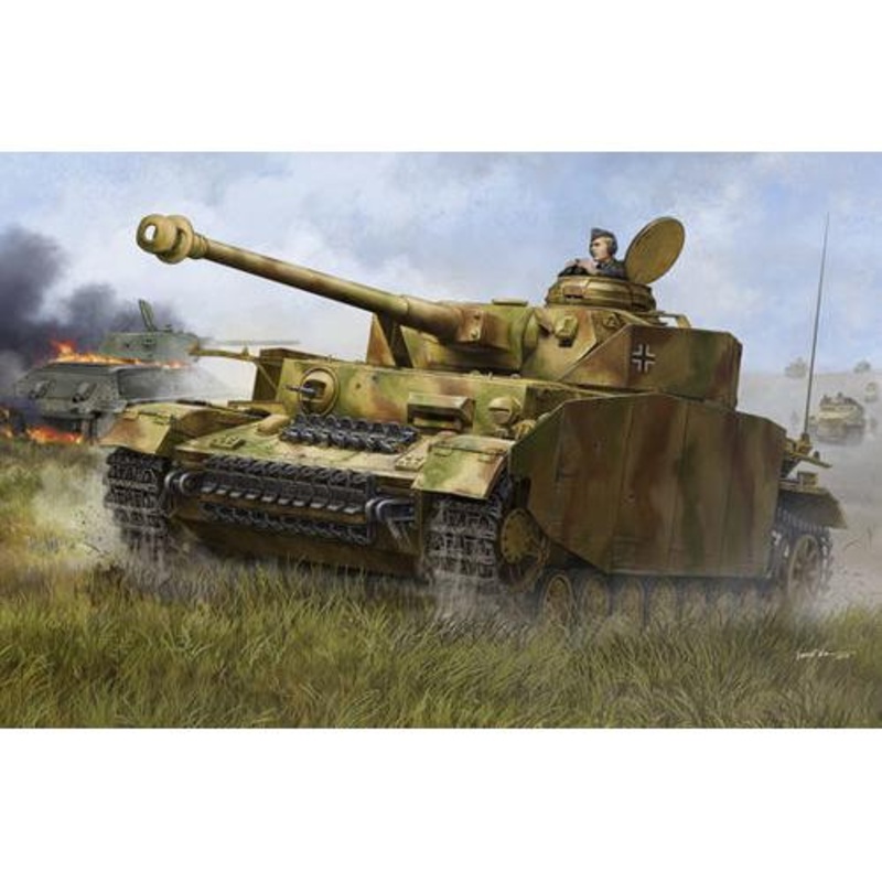 1/16 German Pzkpfw IV Ausf.H Medium Tank Plastic Model Kit