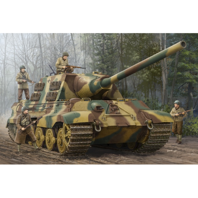 1/16 German Sd.Kfz.186 Jagdtiger Plastic Model Kit