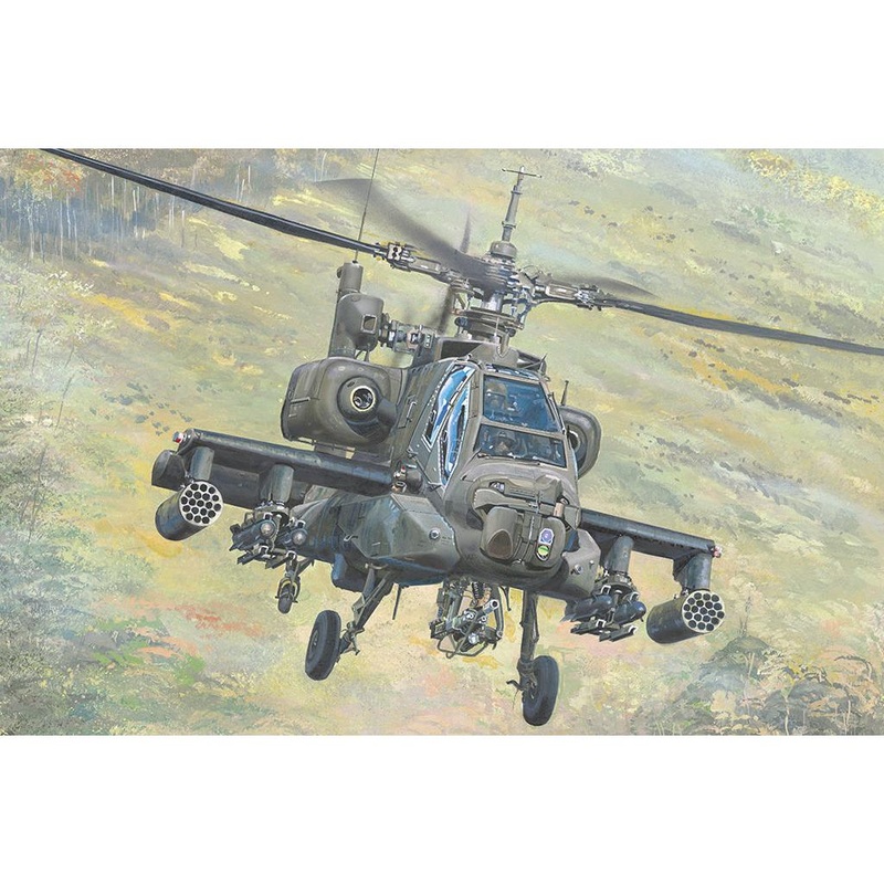 1/35 AH-64A Apache Late Plastic Model Kit