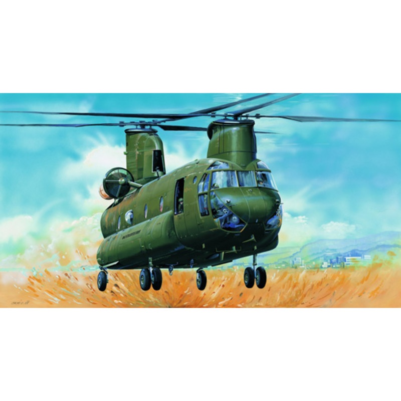 1/35 Helicopter – CH-47D CHINOOK Plastic Model Kit