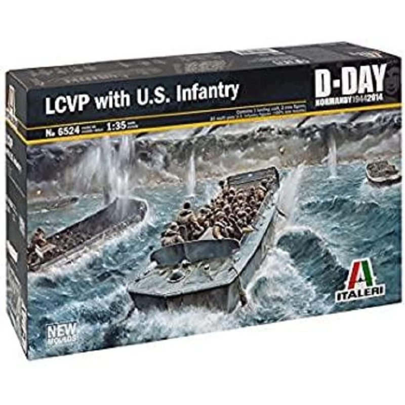 1/35 LCVP with US Infantry