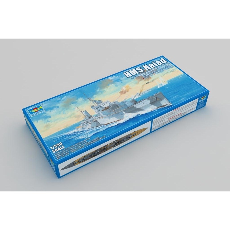1/350 H.M.S. Naiad Dido-Class Light Cruiser Plastic Model Kit