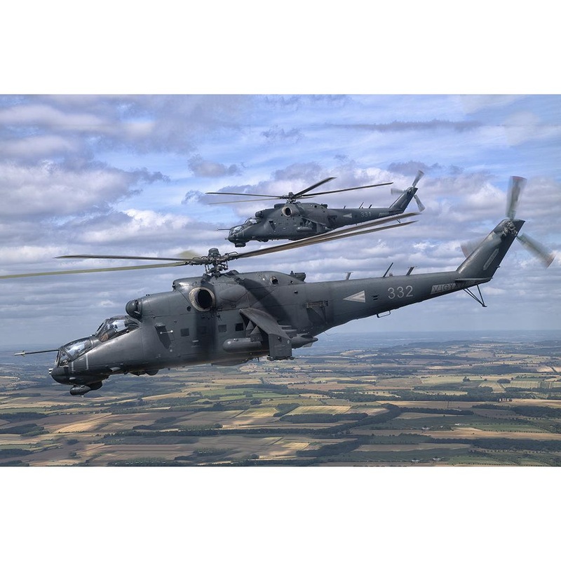 1/48 Mi-24P Hind-F Plastic Model Kit