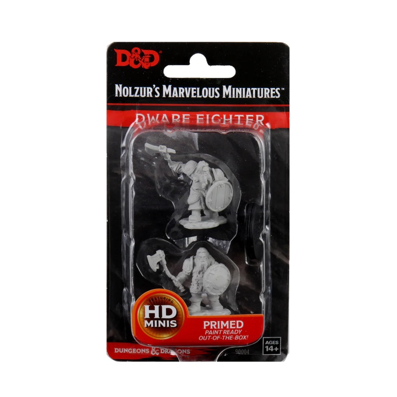 D&D Nolzurs Marvelous Unpainted Miniatures Male Dwarf Fighter