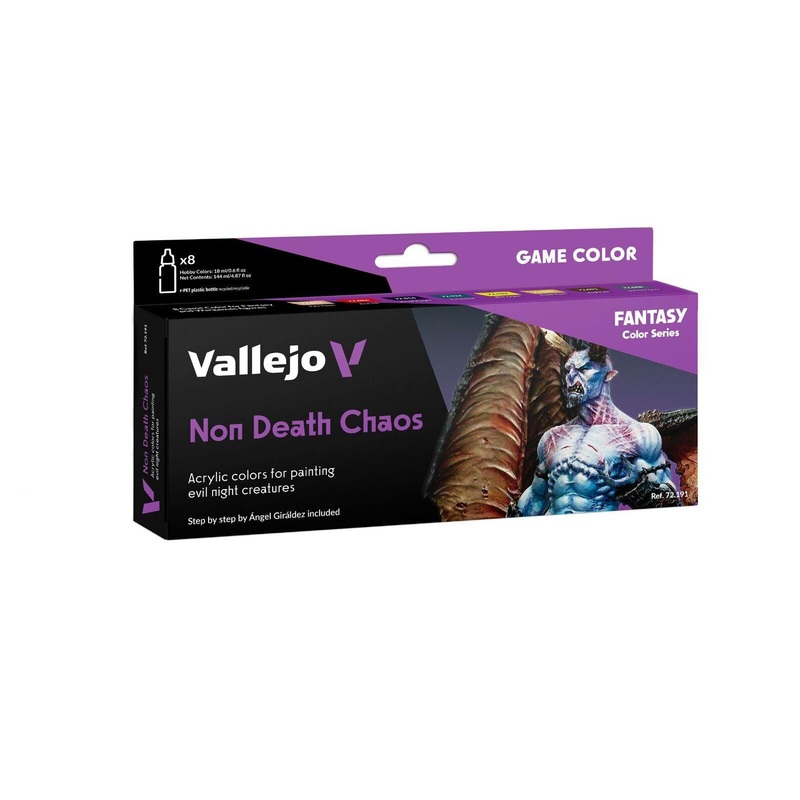 Game Colour Non Death Chaos – 8 Colour Acrylic Paint Set