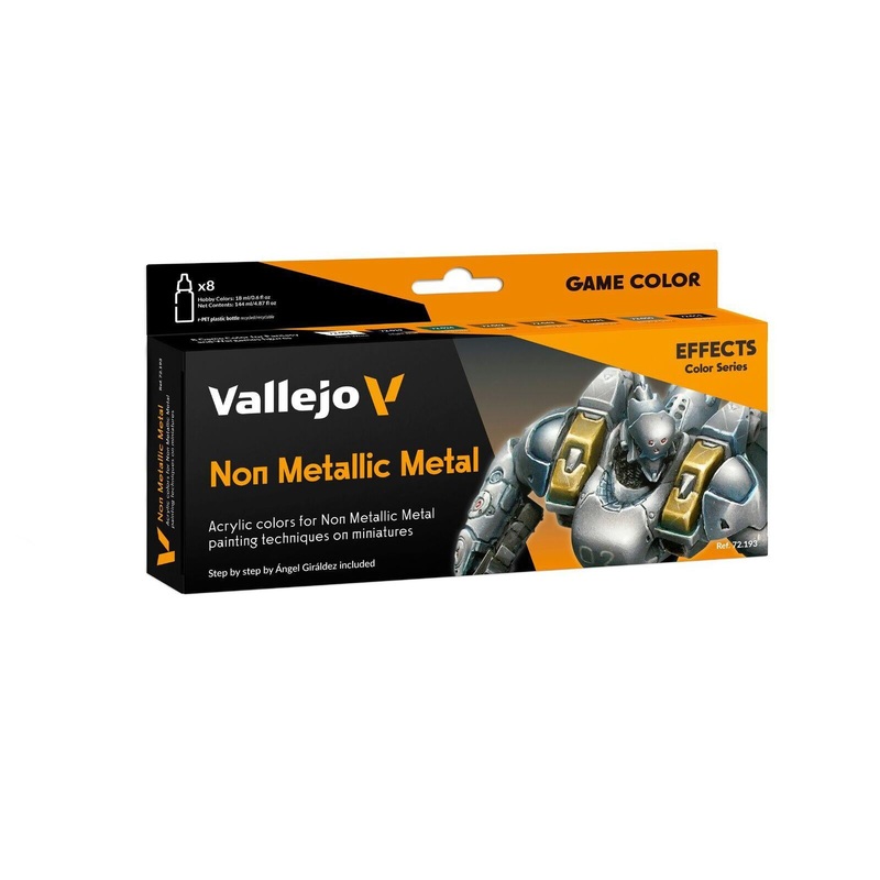 Game Colour Non Metallic Metal – 8 Colour Acrylic Paint Set