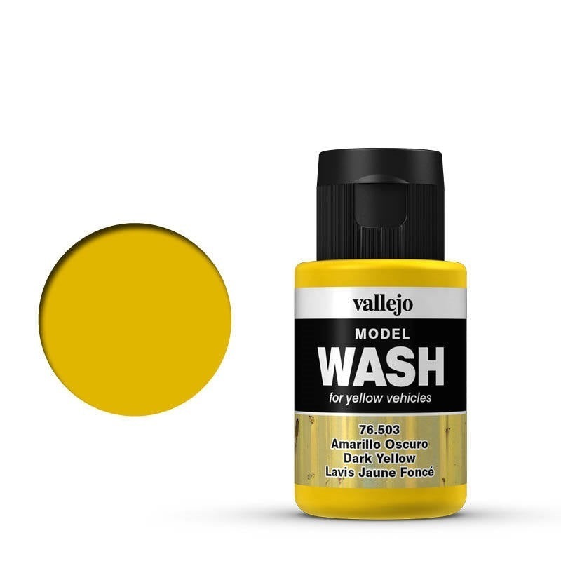 Model Wash Dark Yellow 35ml Acrylic Paint