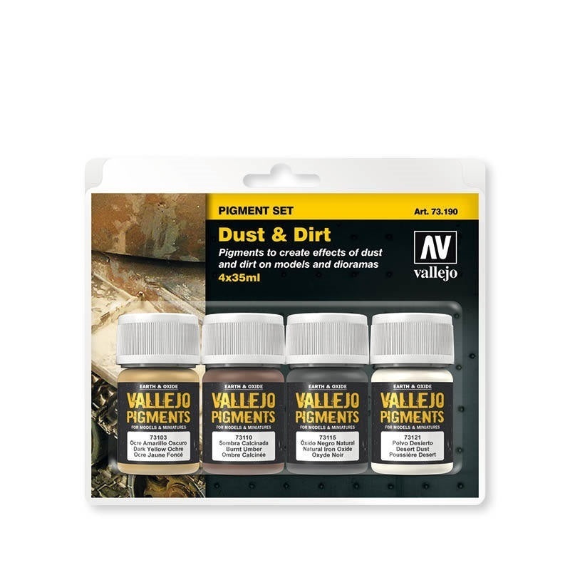 Pigments Set Dust & Dirt 4 x 35ml