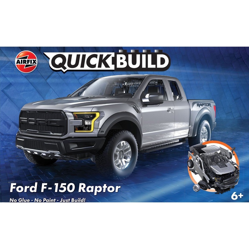 Quickbuild Ford F-150 Raptor – Grey