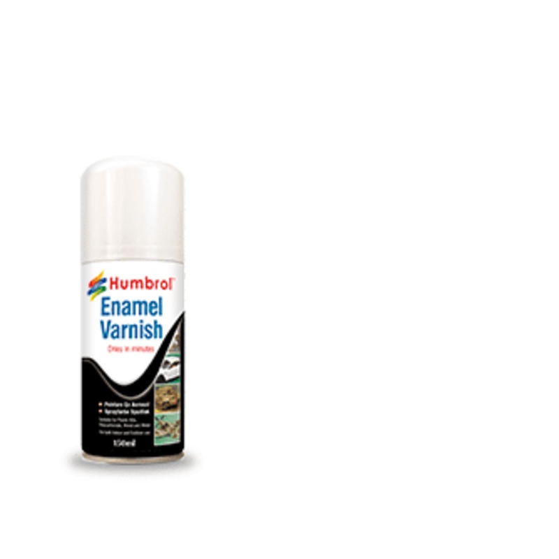 Spray Enamel No 135 Satin Varnish
