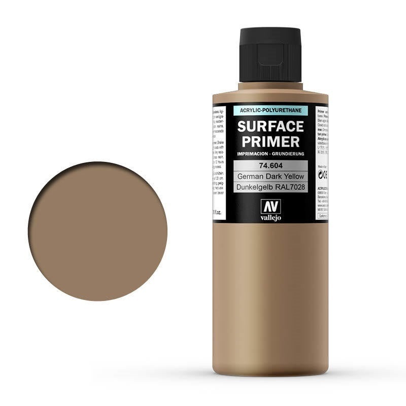 Surface Primer German Dark Yellow 200ml