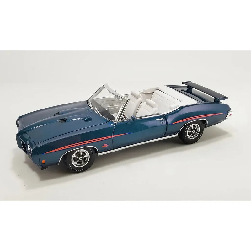 1/18 Blue 1970 Pontiac GTO Judge Convertible
