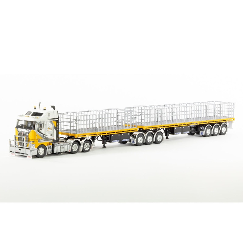1/50 Big Hill Cranes Kenworth – Freighter B Double Combination