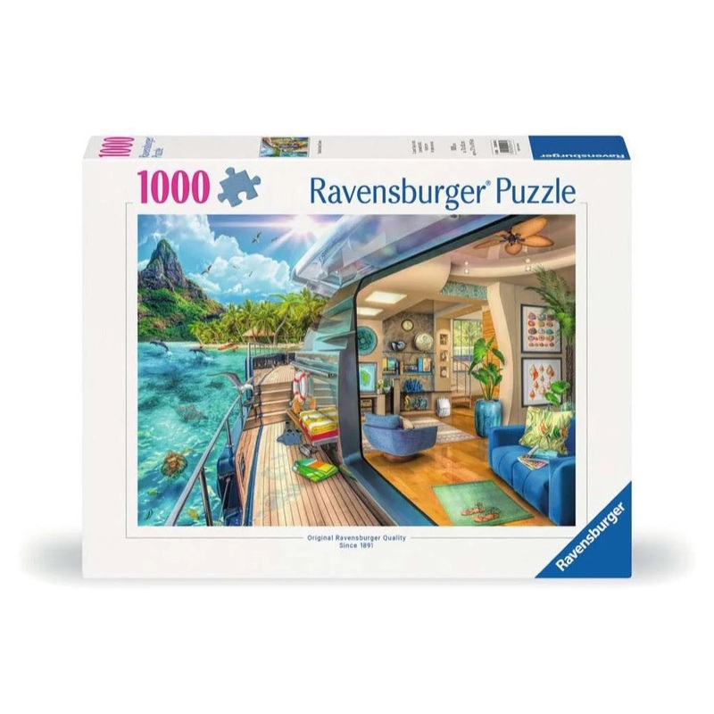 1000pc Tropical Island Charter Puzzle