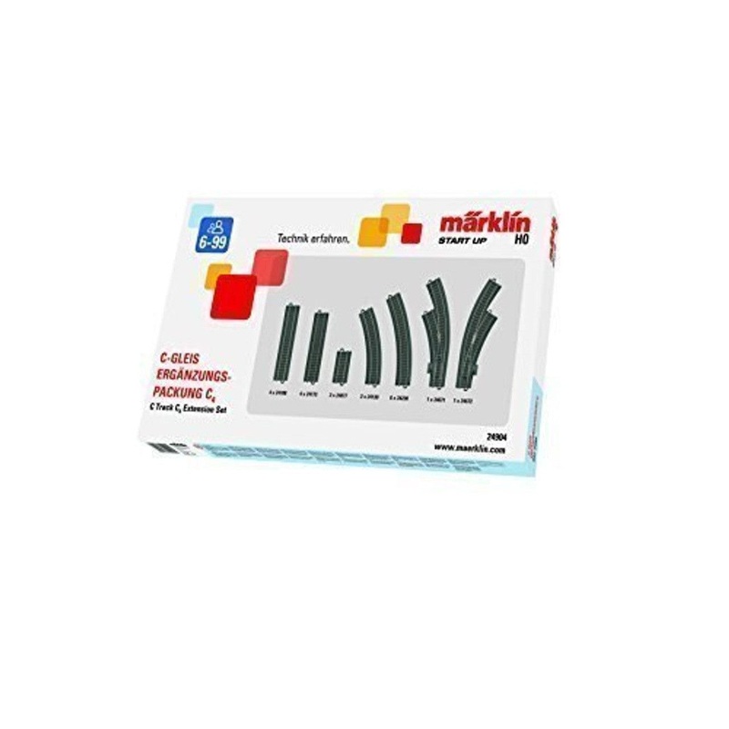 HO C-Track Extension Set C4
