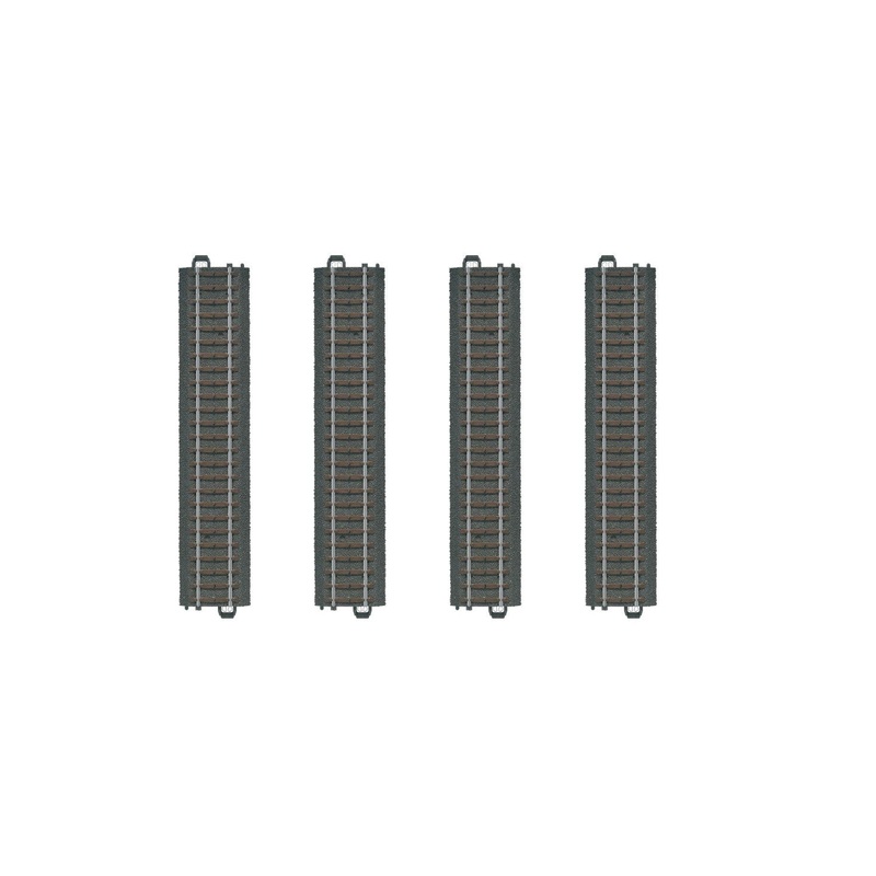 HO C-Track Straight 188mm 4pc