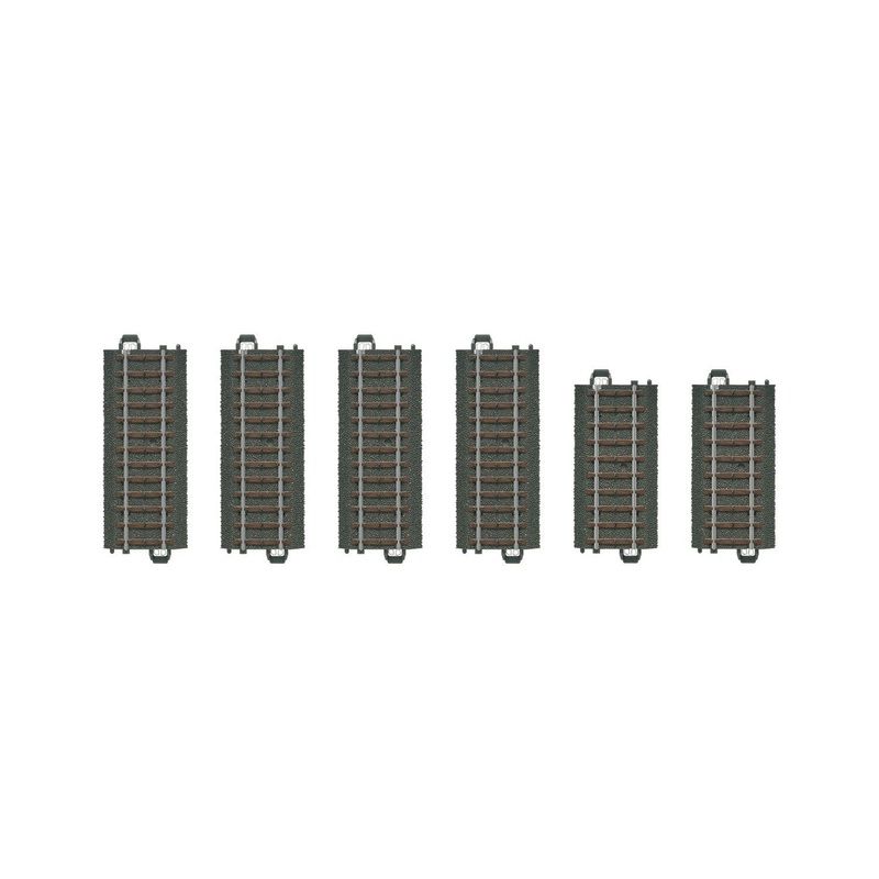 HO Straight Track Set 6pc