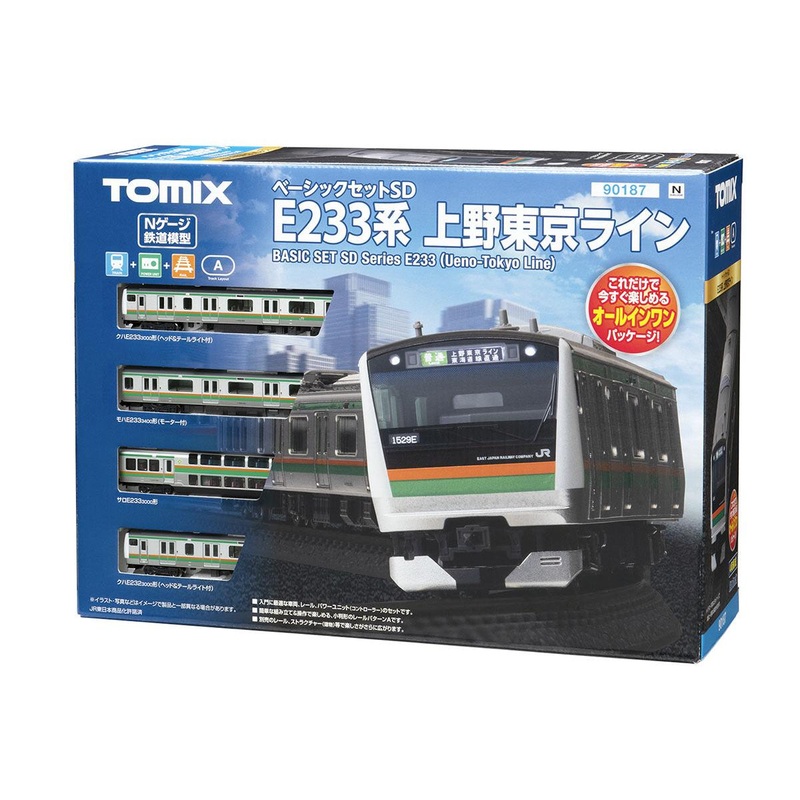 N Starter Set SD E233-3000 Series Ueno Tokyo Line