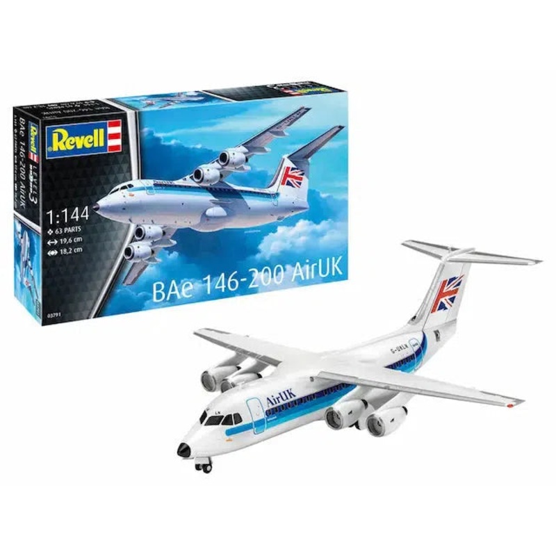 1/144 Model Set BAE 146 (RJ85)
