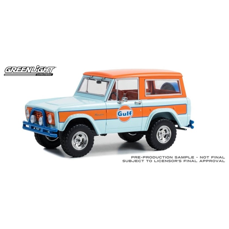 1/24 Gulf Oil 1966 Ford Bronco Running on Empty