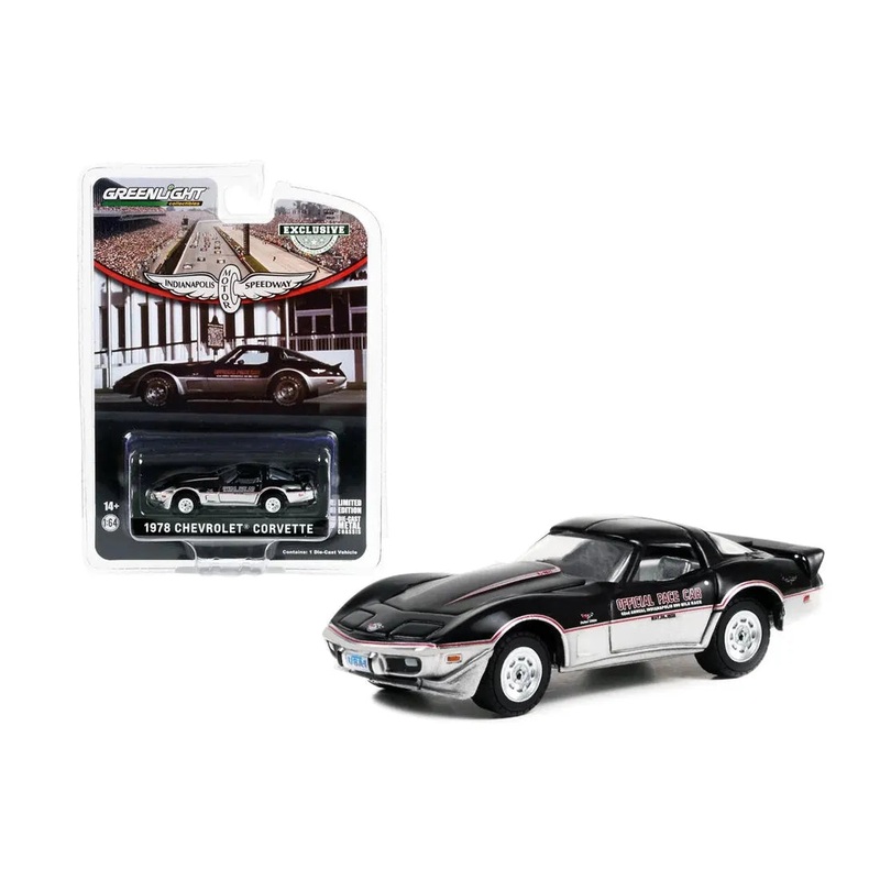 1/64 1978 Chev Corvette 62nd Annual Indianapolis 500 Mile Race Official Pace Car 1pc