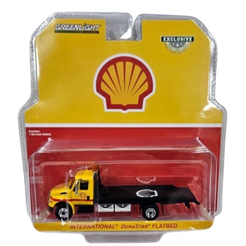1/64 Shell International Durastar 4400 Flatbed Truck “Shell Oil Roadside Service 24 Hour”