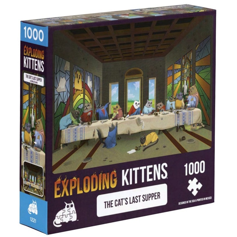 1000pc The Cat’s Last Supper Puzzle