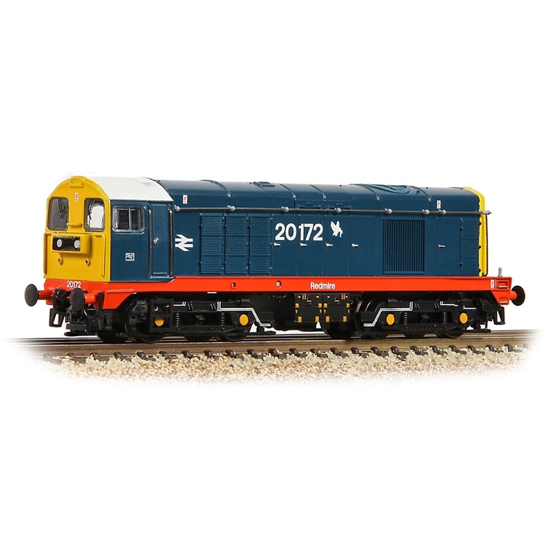 N Class 20/0 Headcode Box 20172 ‘Redmire’ BR Blue (Red Solebar)