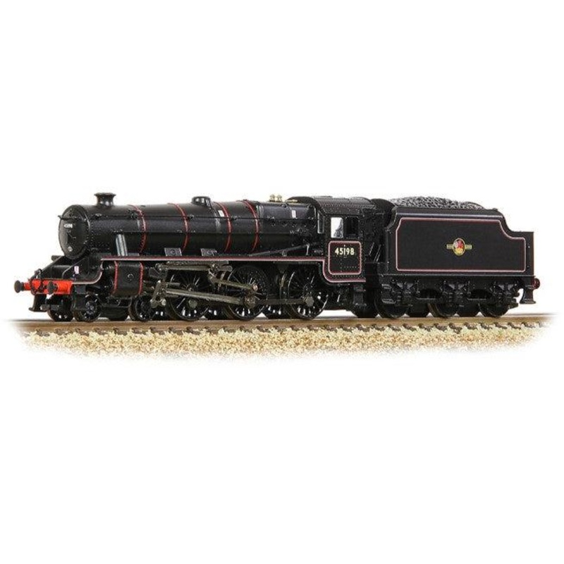 N LMS 5MT ‘Black 5’ with Welded Tender 45198 BR Lined Black (Late Crest)