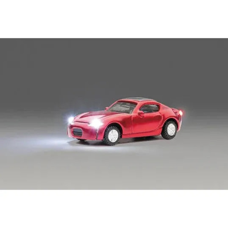 N Sports Car Red with Lights