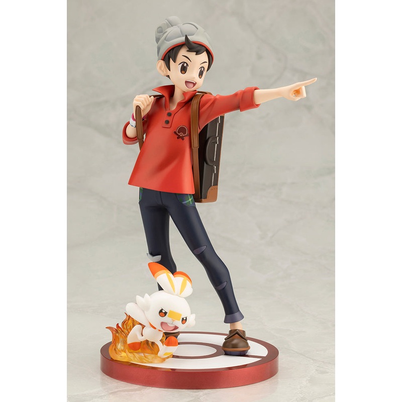 1/8 Pokemon Victor with Scorbunny Artfx J Statue