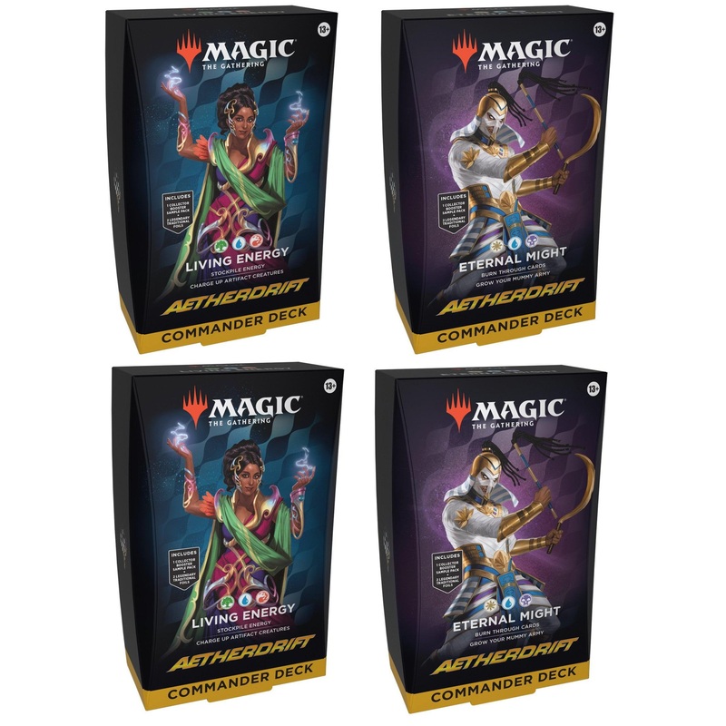 Magic the Gathering Aetherdrift Commander Deck (Asst.)