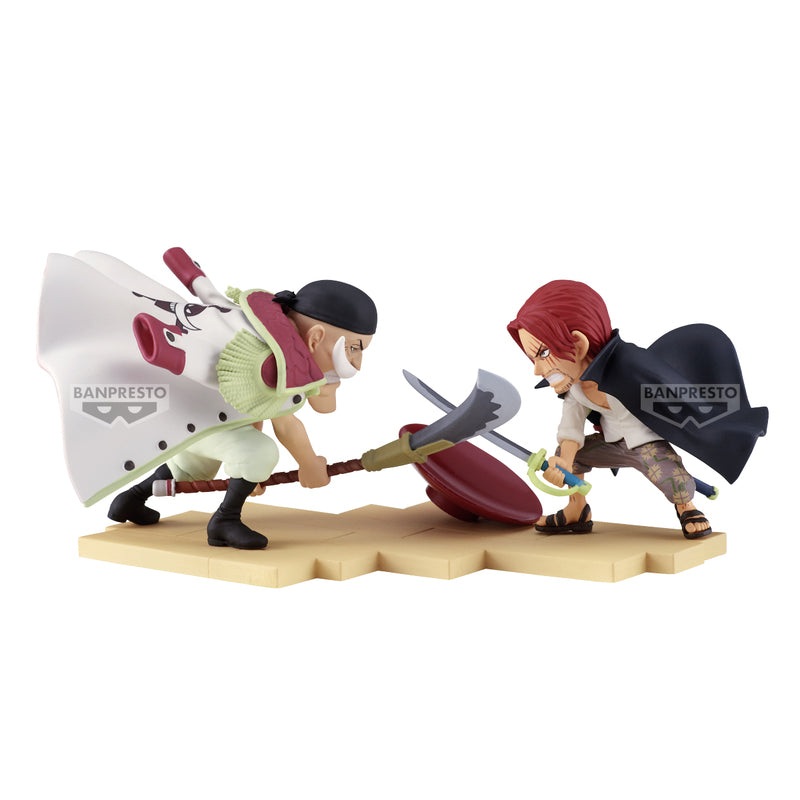 One Piece World Collectable Figure Log Stories-Edward.Newgate vs Shanks-