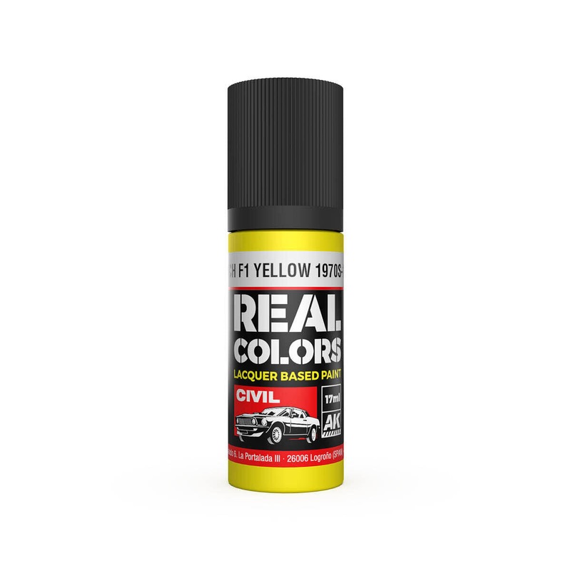 Real Colours – French F1 Yellow 1970S-1980S 17ml
