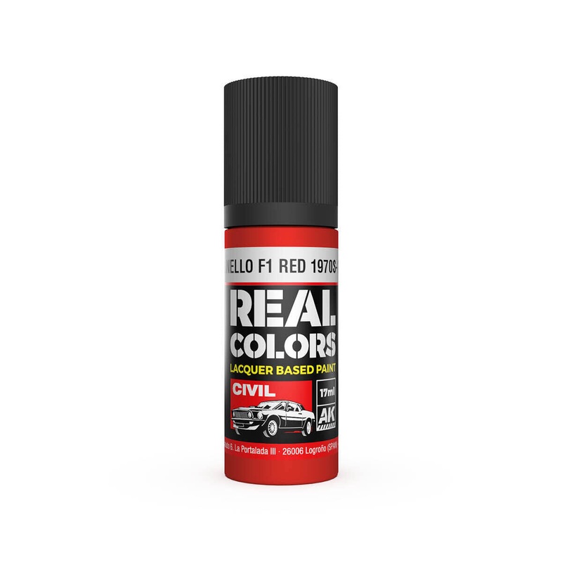 Real Colours – Maranello F1 Red 1970S-1980S 17ml